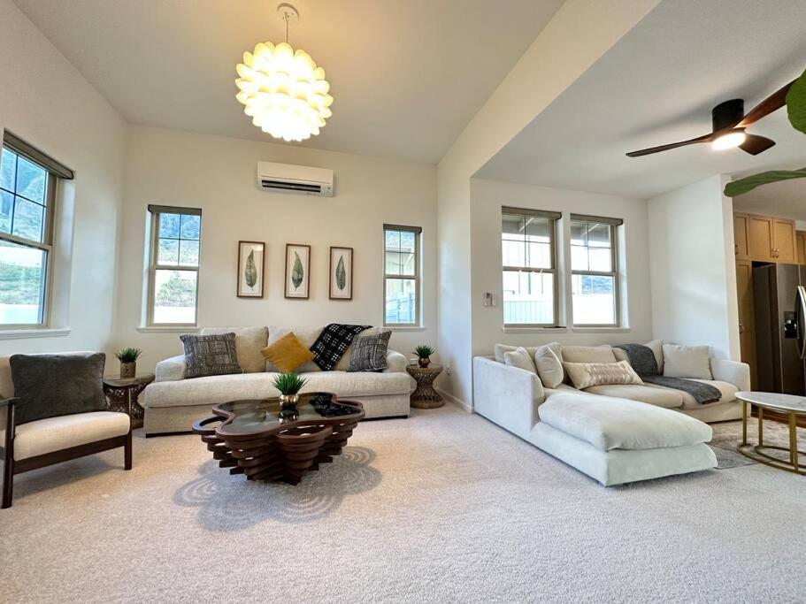 New 4 Bedroom Home With Ocean And Gorgeous Mountain Views In The Gated Community Of Mauna Olu Waianae Bagian luar foto