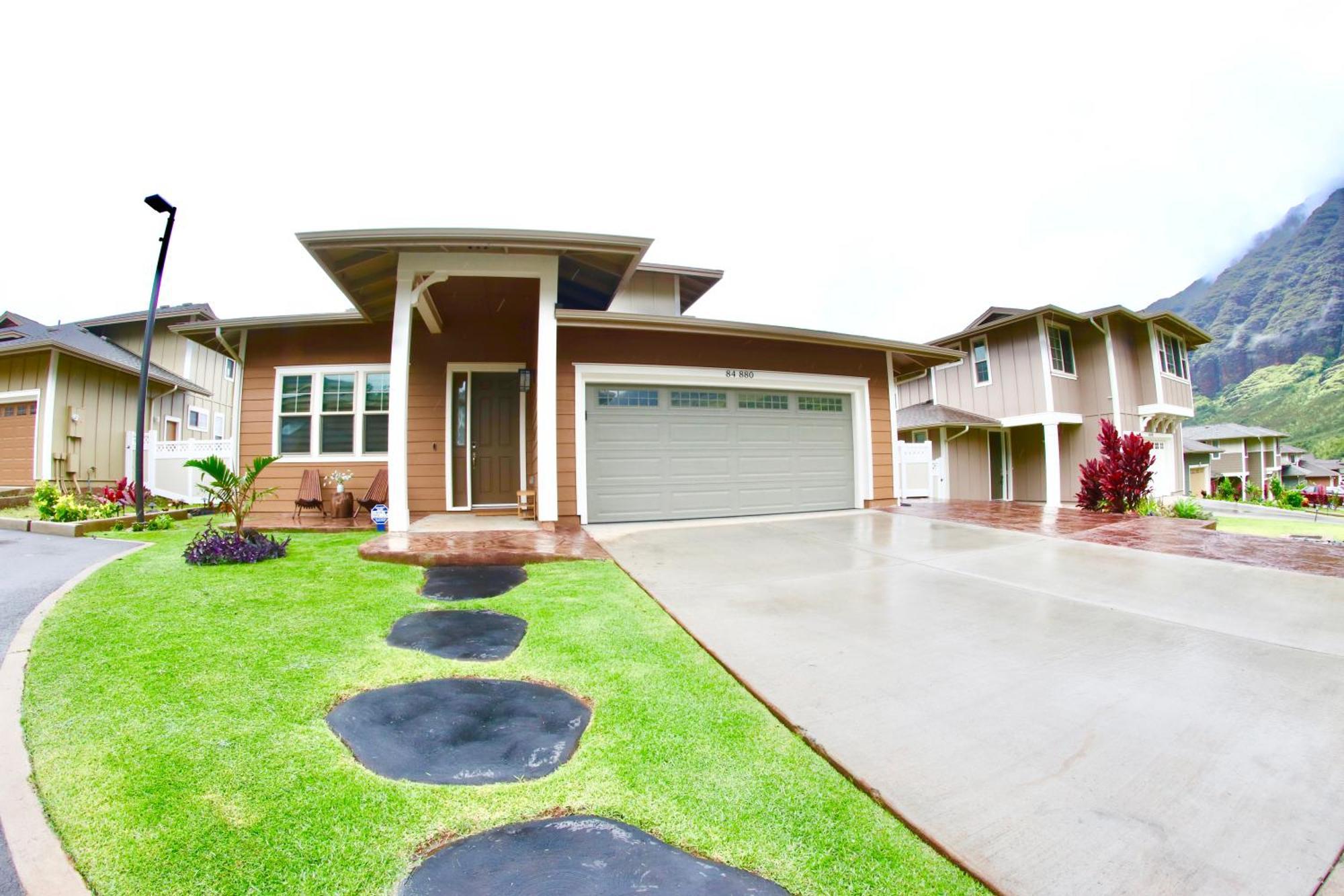 New 4 Bedroom Home With Ocean And Gorgeous Mountain Views In The Gated Community Of Mauna Olu Waianae Bagian luar foto